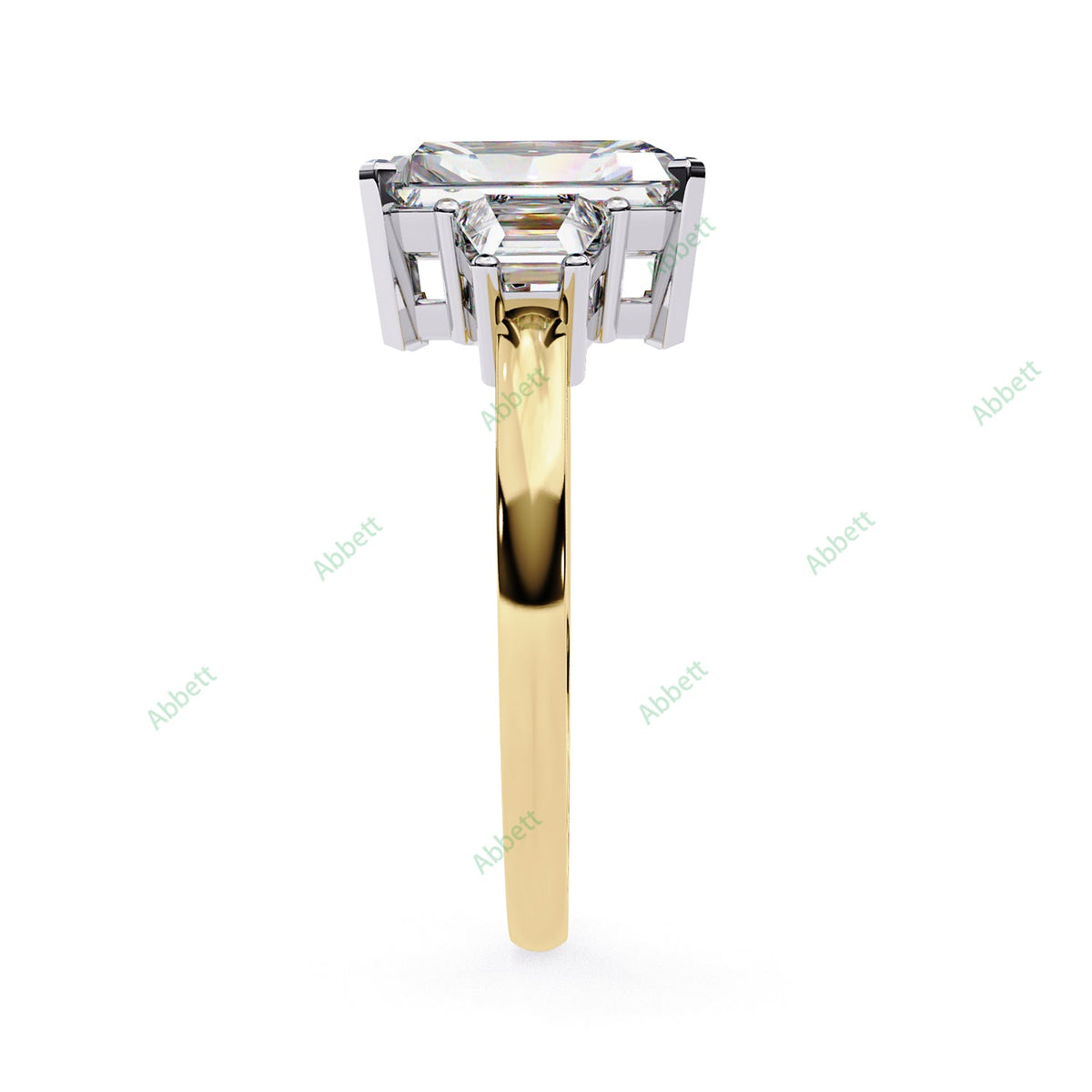 Three Stone Engagement Ring ENTH1115