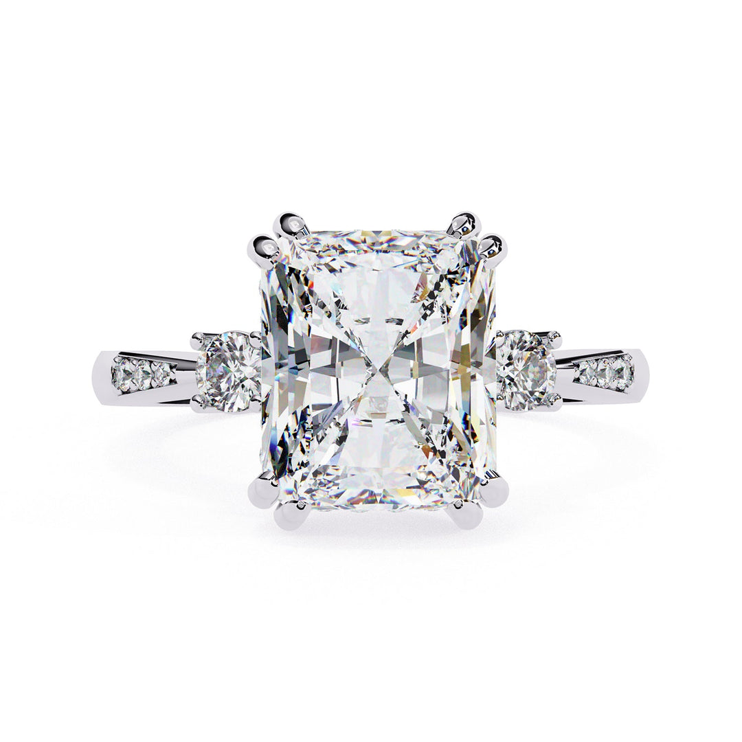 Three Stone Engagement Ring ENTH1116