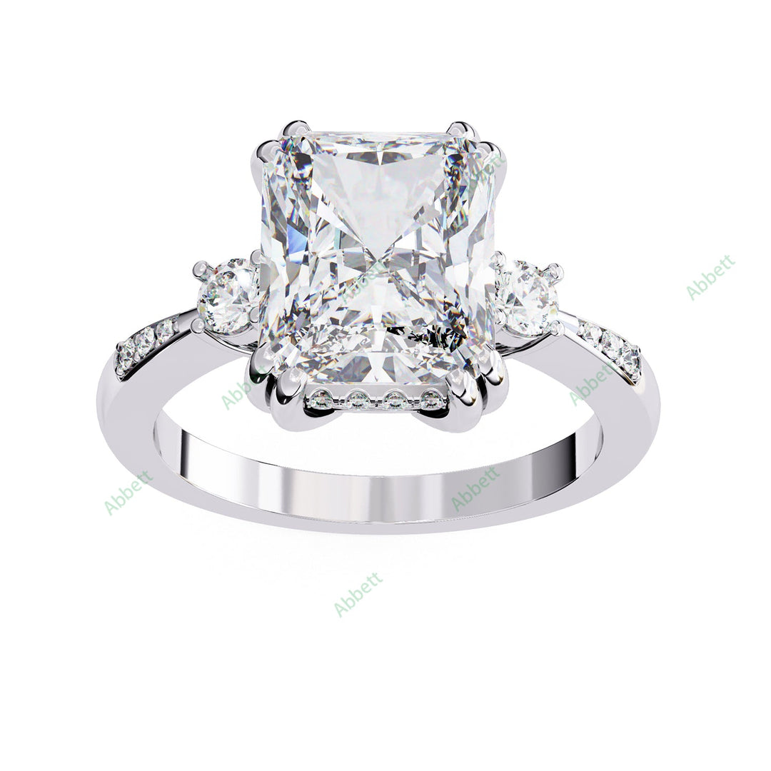 Three Stone Engagement Ring ENTH1116