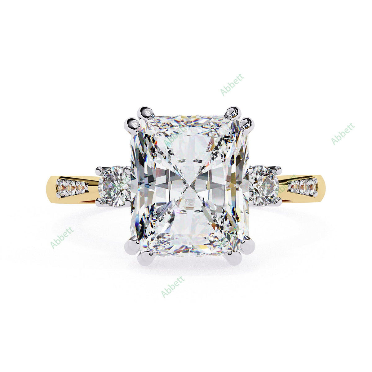 Three Stone Engagement Ring ENTH1116