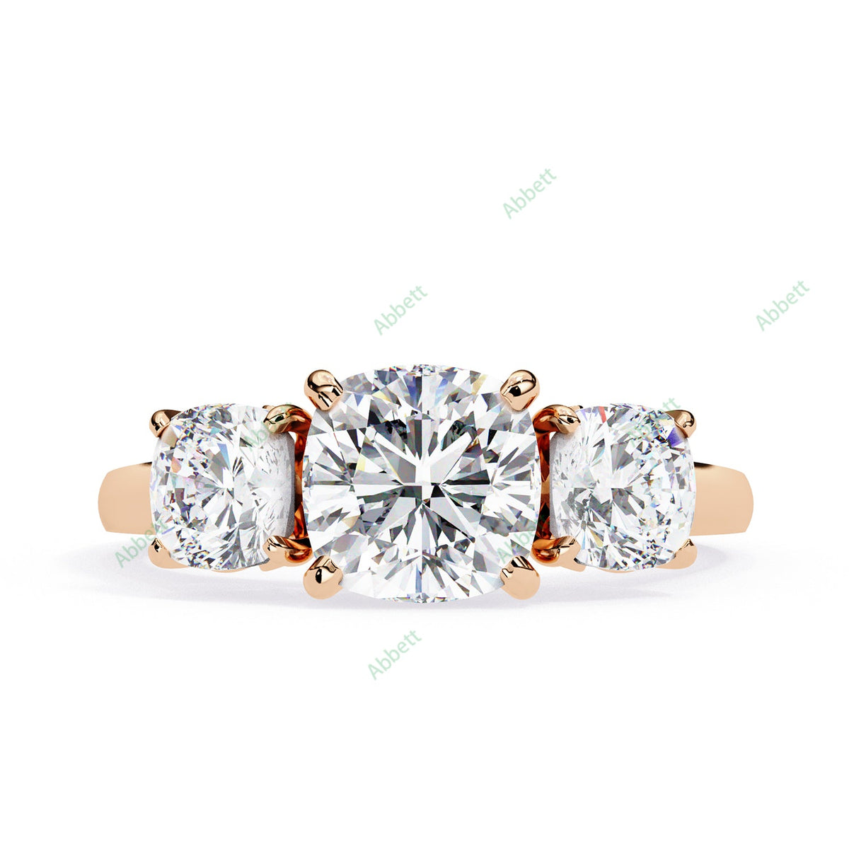 Three Stone Engagement Ring ENTH1161