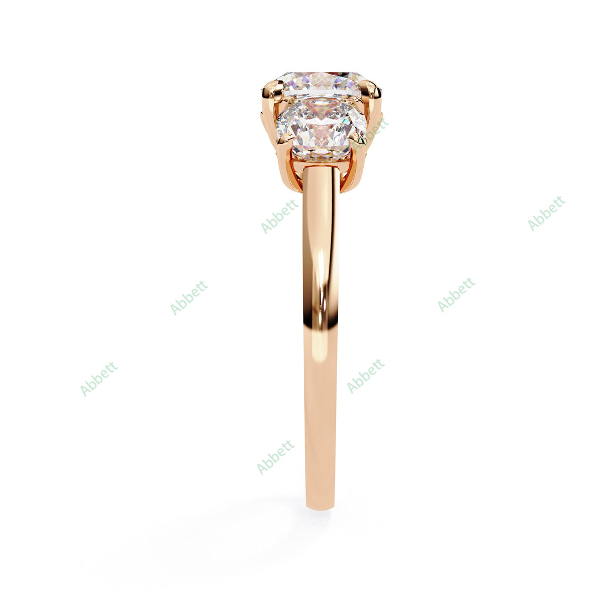Three Stone Engagement Ring ENTH1161