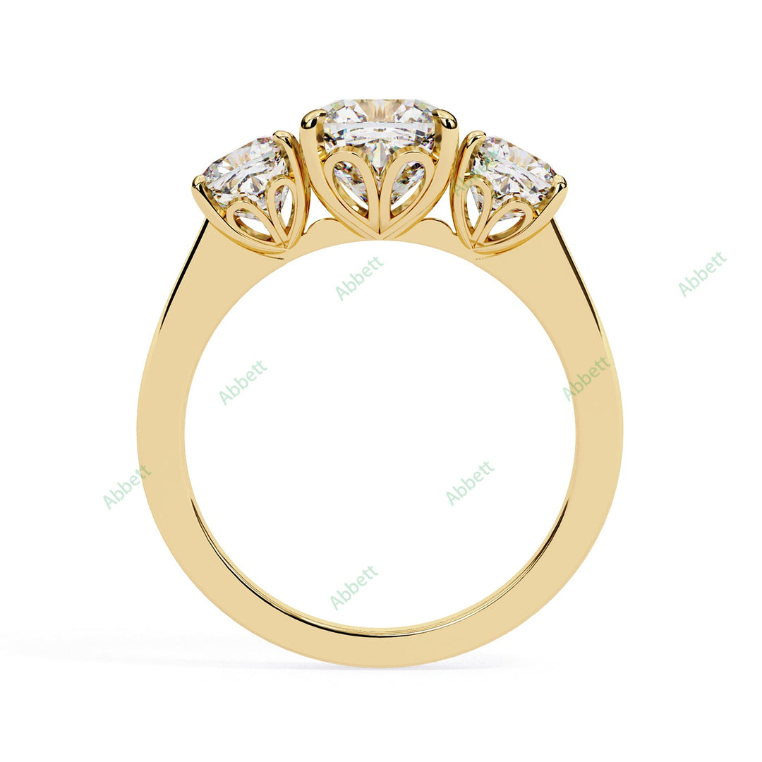 Three Stone Engagement Ring ENTH1161