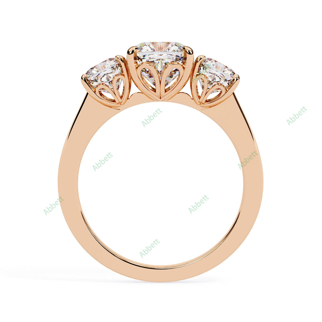 Three Stone Engagement Ring ENTH1161