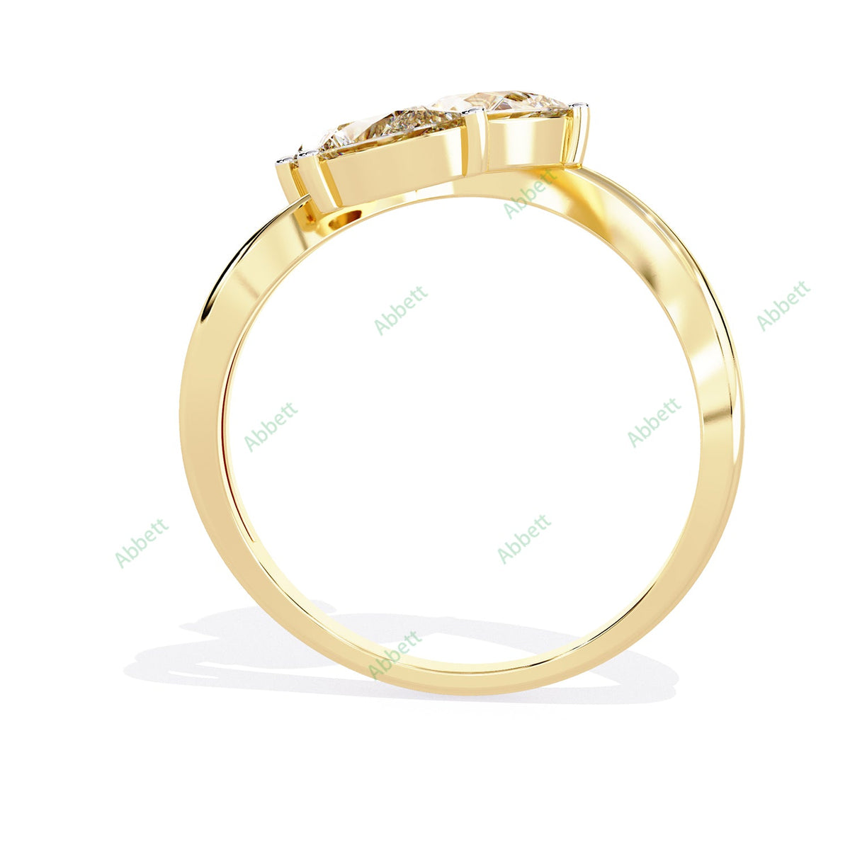 Three Stone Engagement Ring ENTH1175