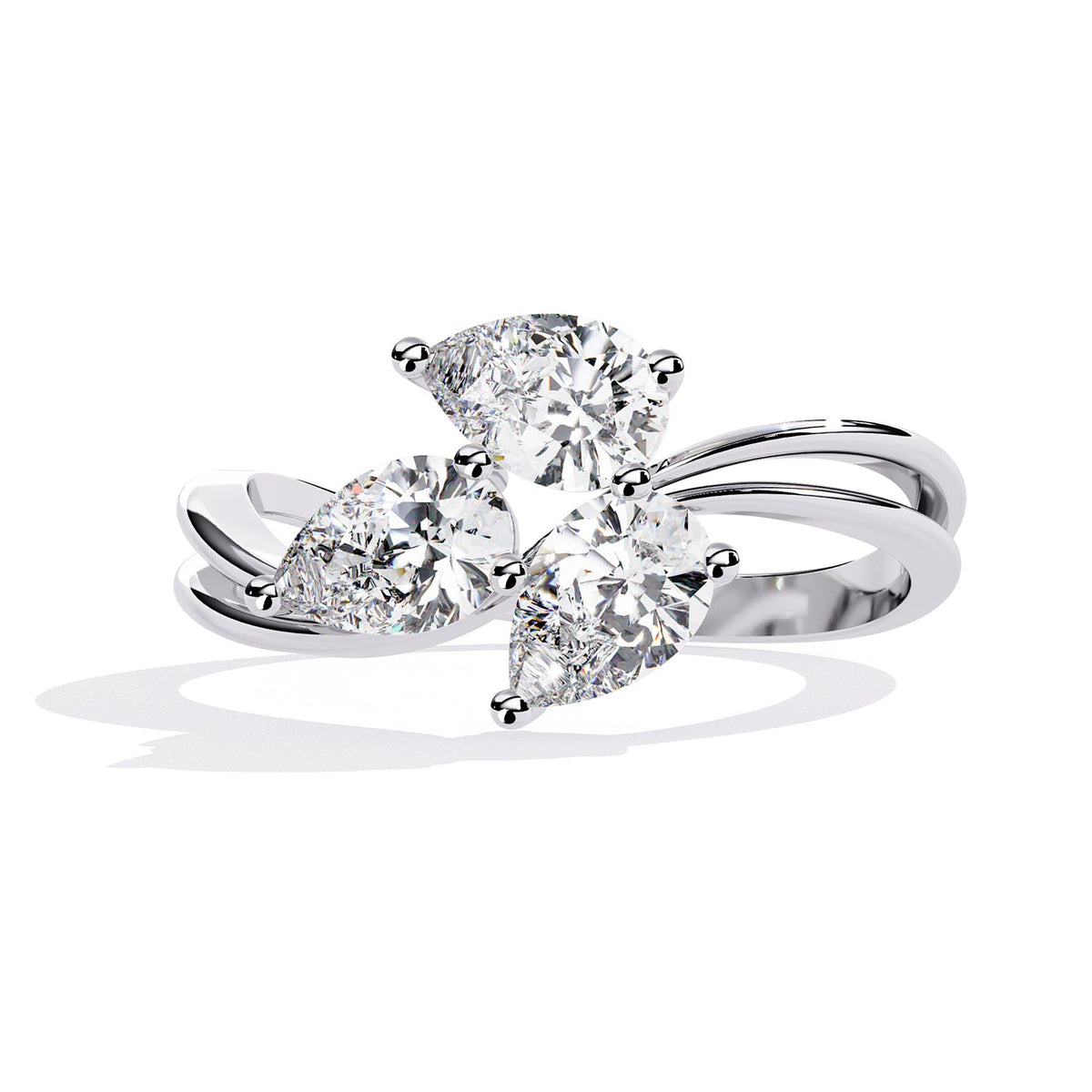 Three Stone Engagement Ring ENTH1175