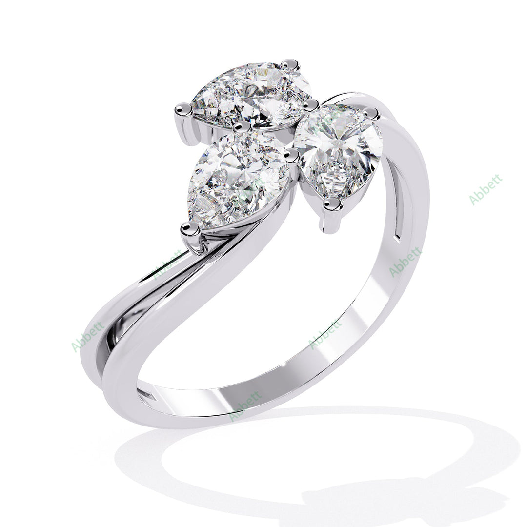 Three Stone Engagement Ring ENTH1175