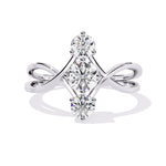 Load image into Gallery viewer, Three Stone Engagement Ring ENTH1176
