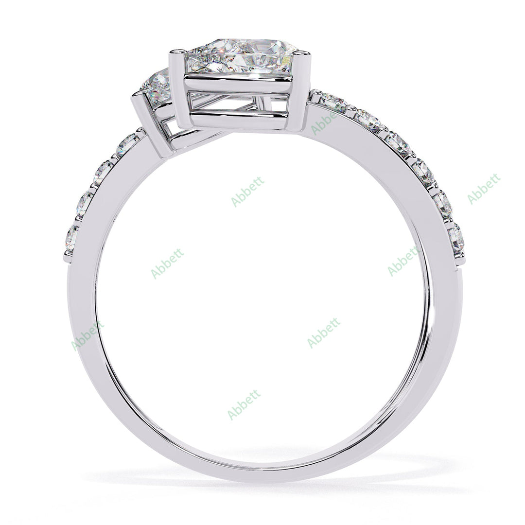 Three Stone Engagement Ring ENTH1184