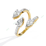 Load image into Gallery viewer, Three Stone Engagement Ring ENTH1184
