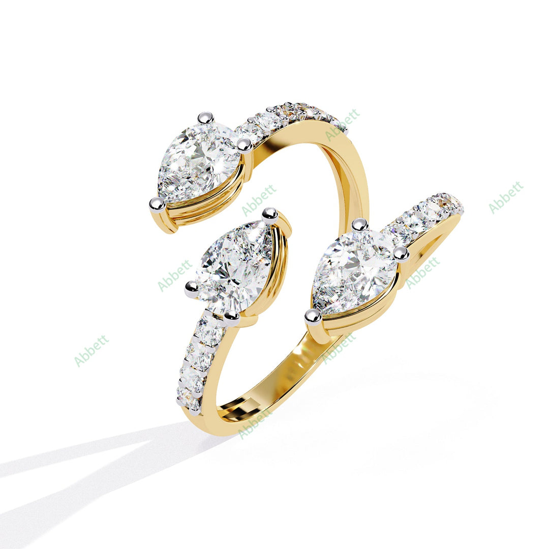 Three Stone Engagement Ring ENTH1184
