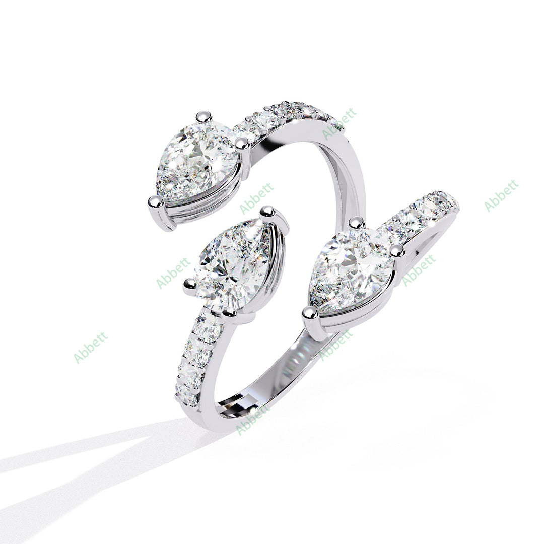 Three Stone Engagement Ring ENTH1184