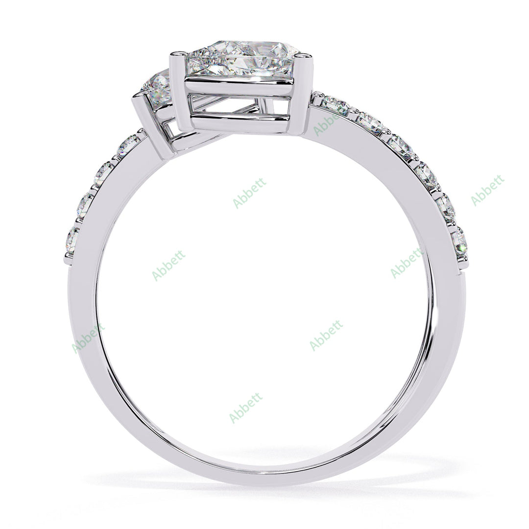 Three Stone Engagement Ring ENTH1184