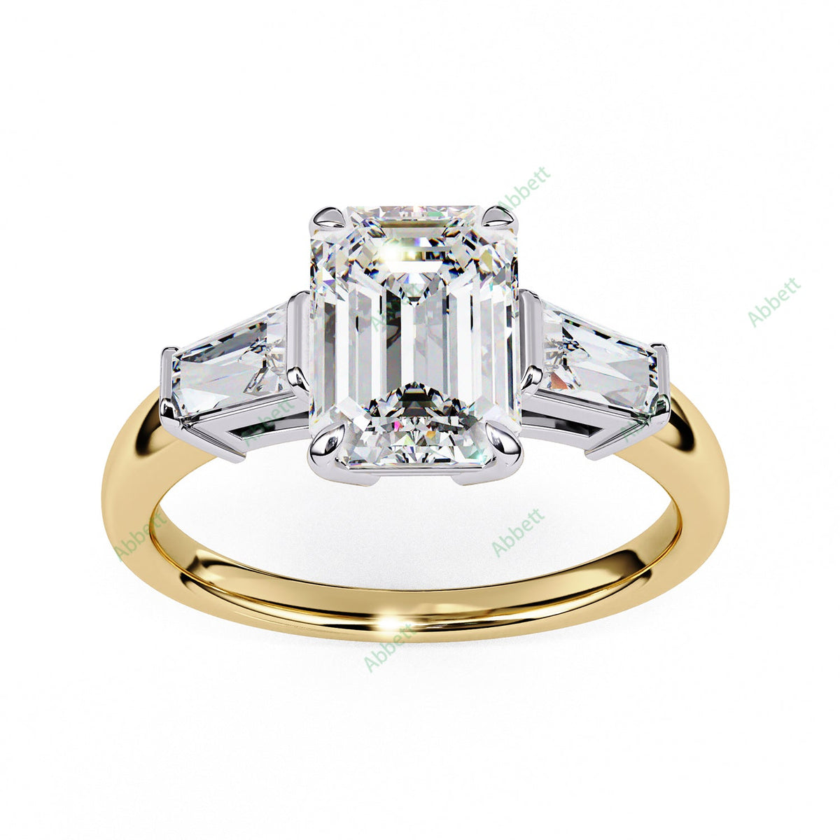 Three Stone Engagement Ring ENTH1499
