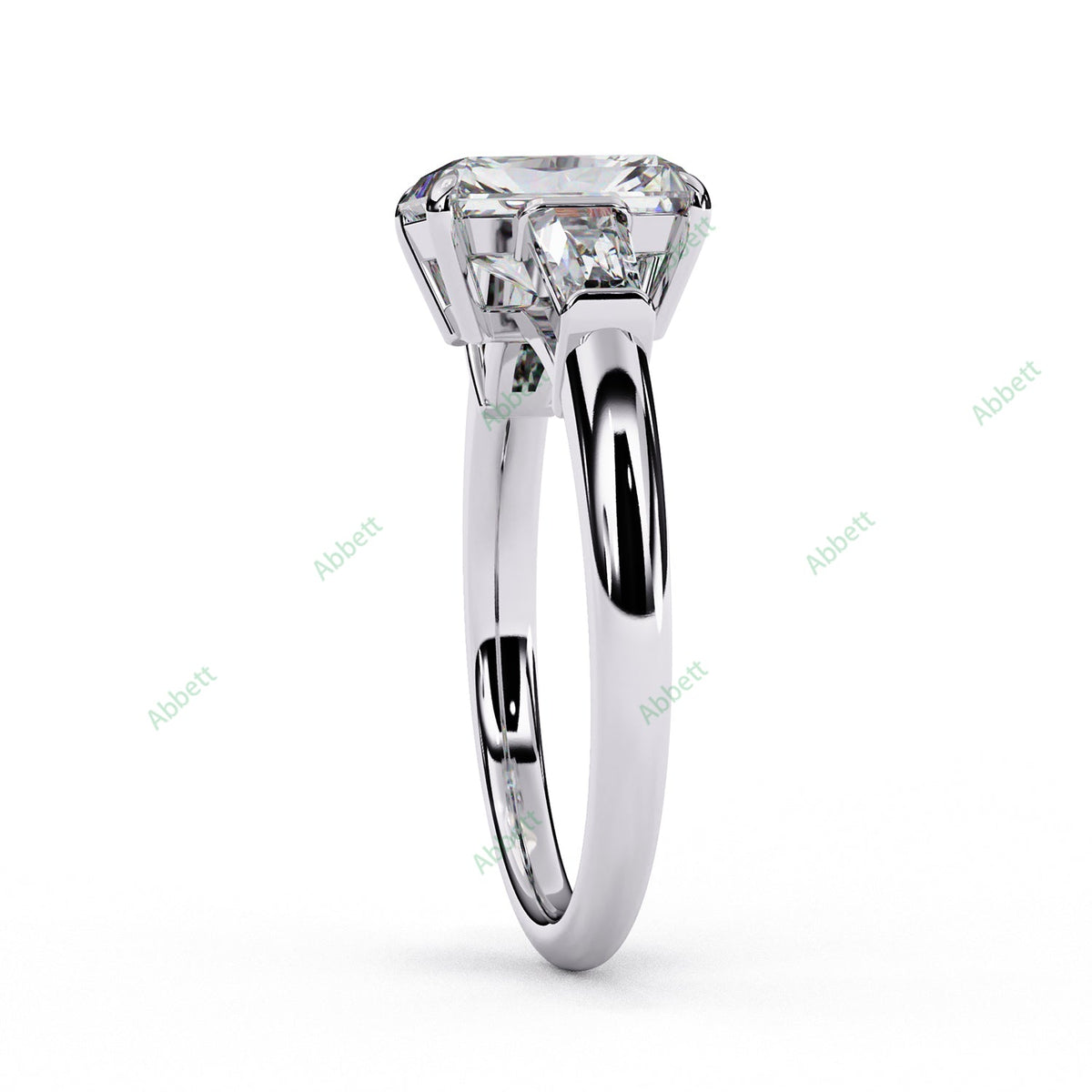 Three Stone Engagement Ring ENTH1499