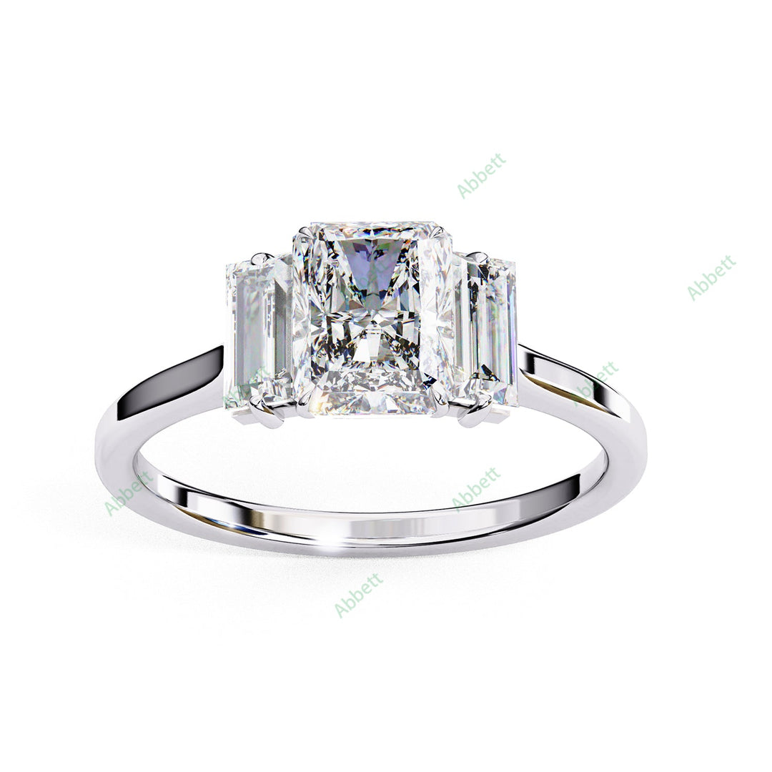 Three Stone Engagement Ring ENTH1506