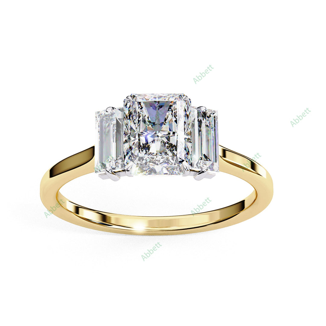 Three Stone Engagement Ring ENTH1506