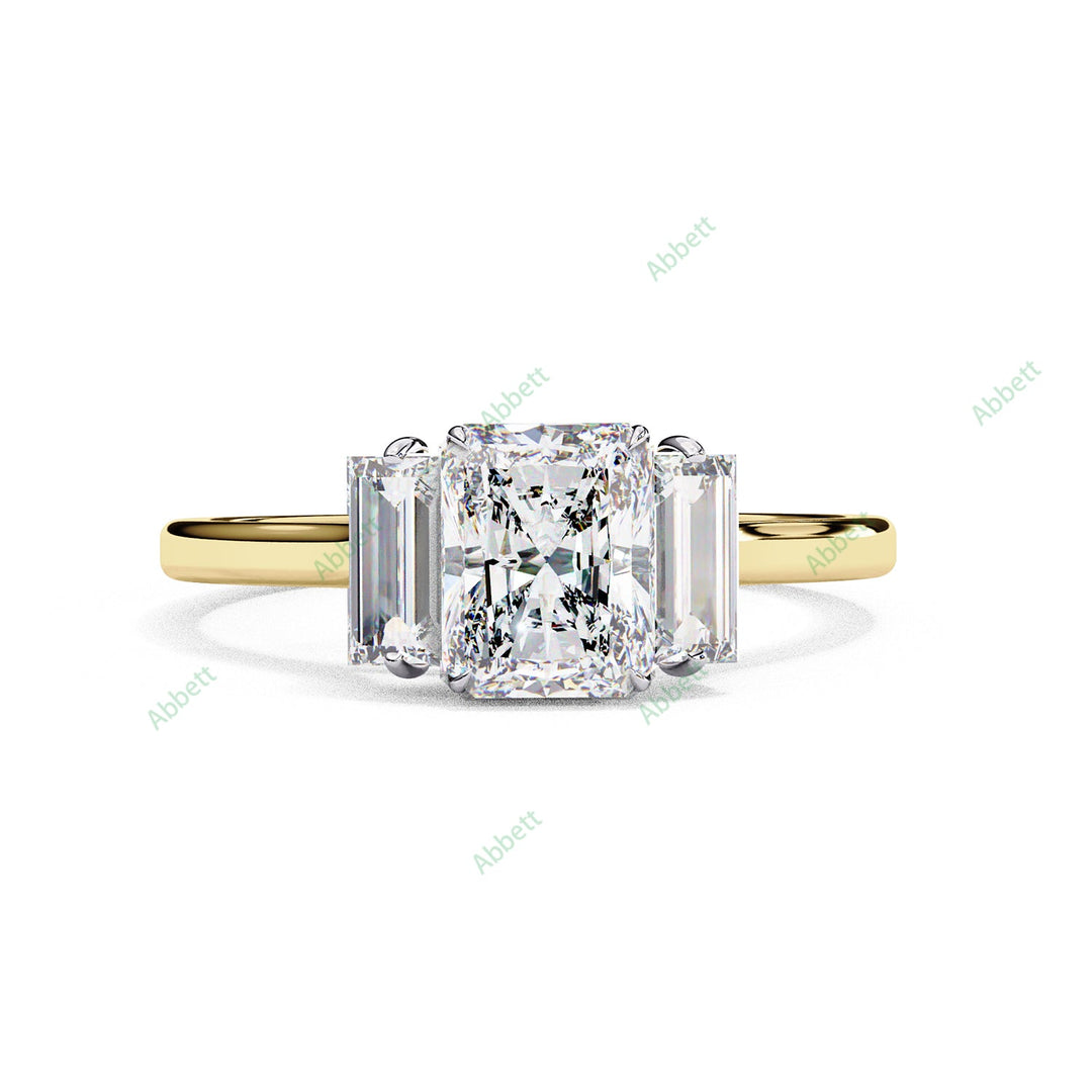 Three Stone Engagement Ring ENTH1506