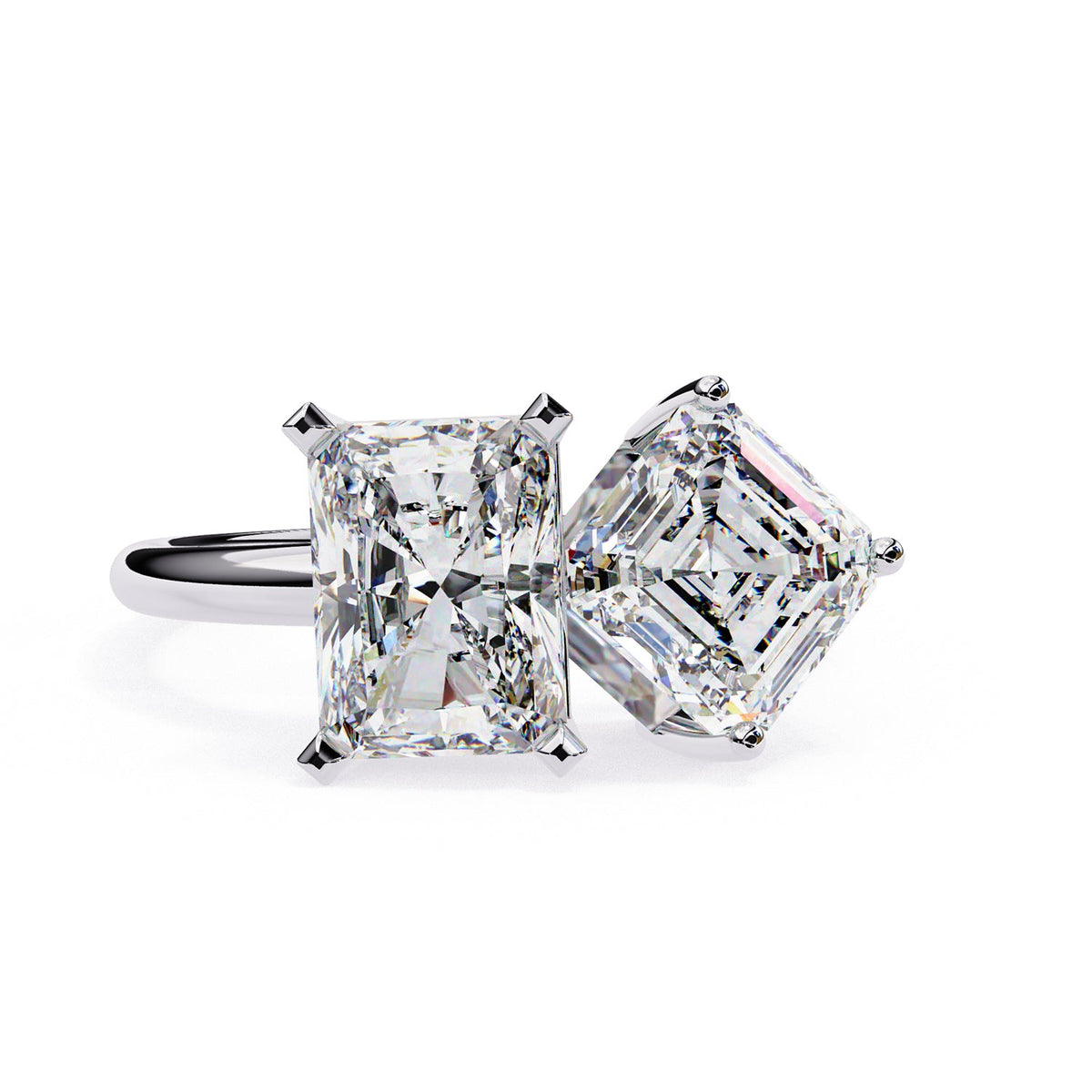 Two Stone Engagement Ring ENTW1166