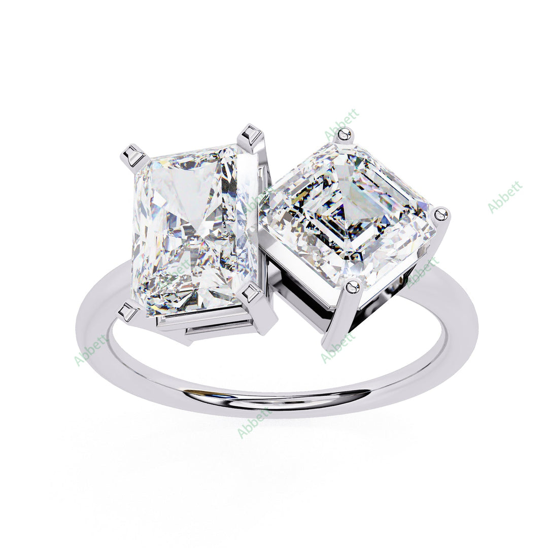 Two Stone Engagement Ring ENTW1166