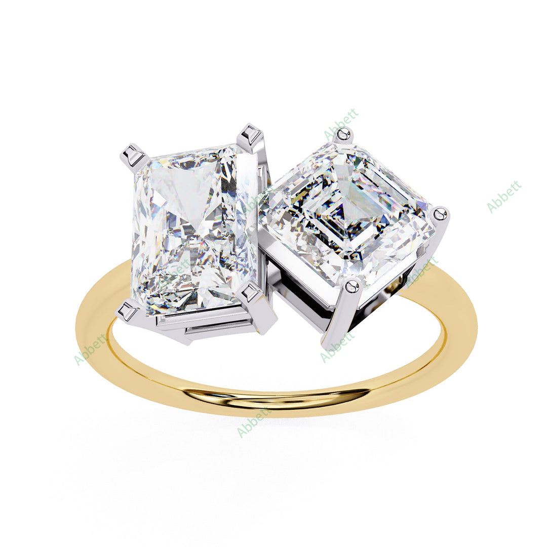 Two Stone Engagement Ring ENTW1166