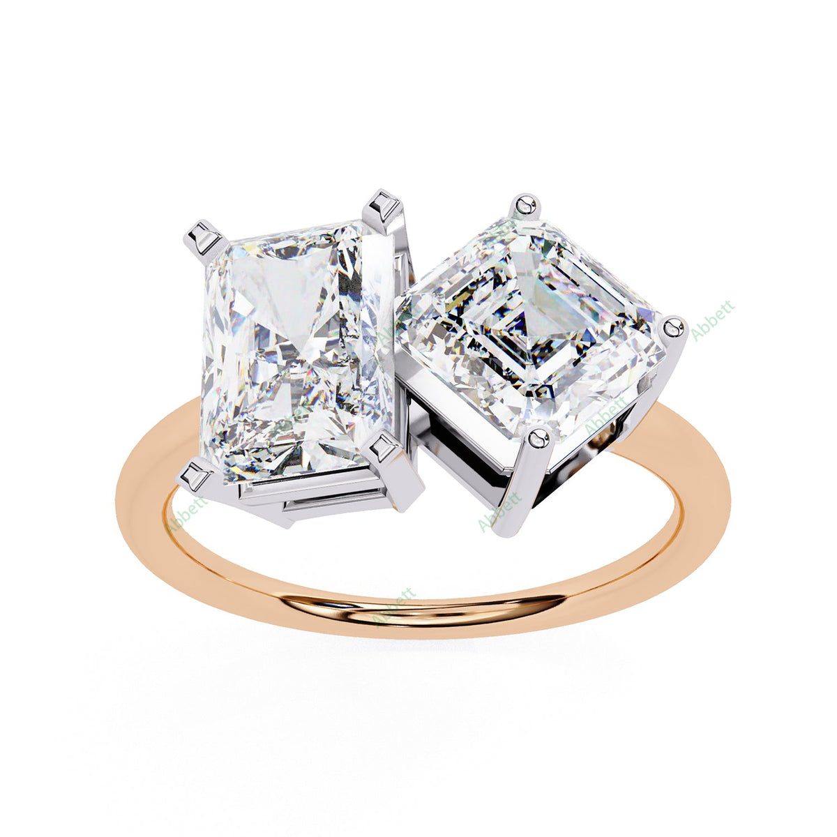 Two Stone Engagement Ring ENTW1166