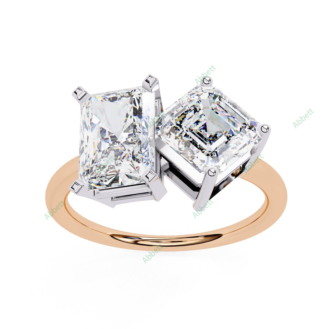 Two Stone Engagement Ring ENTW1166