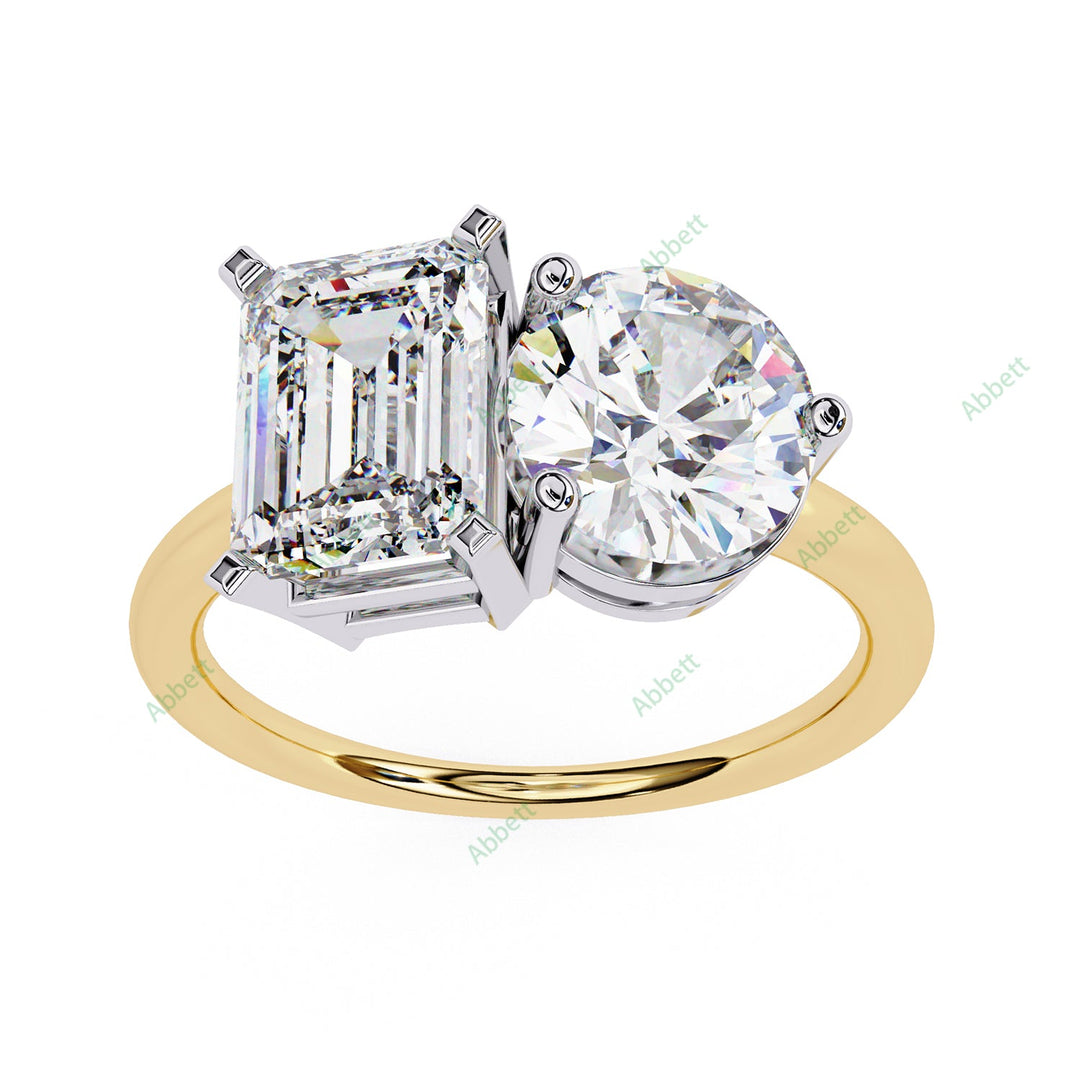 Two Stone Engagement Ring ENTW1167