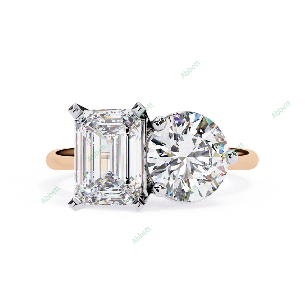 Two Stone Engagement Ring ENTW1167