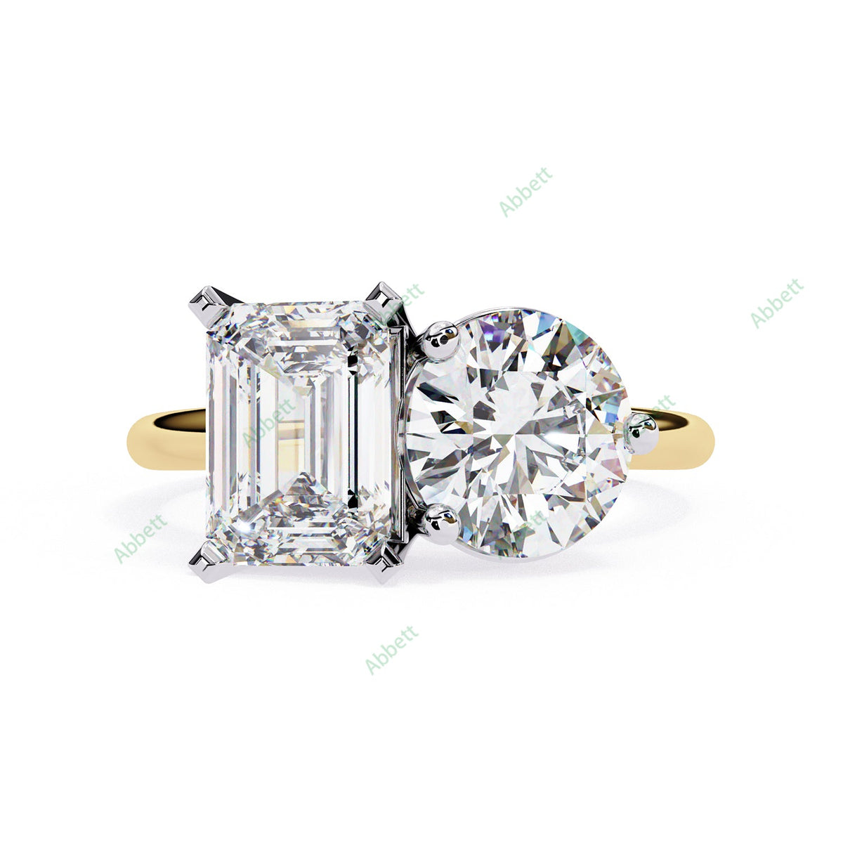 Two Stone Engagement Ring ENTW1167