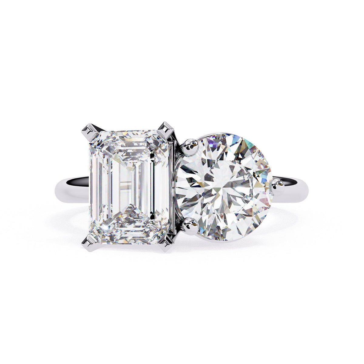 Two Stone Engagement Ring ENTW1167