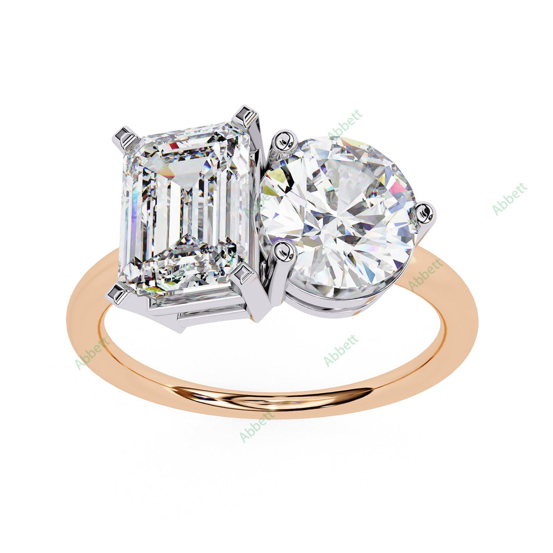 Two Stone Engagement Ring ENTW1167