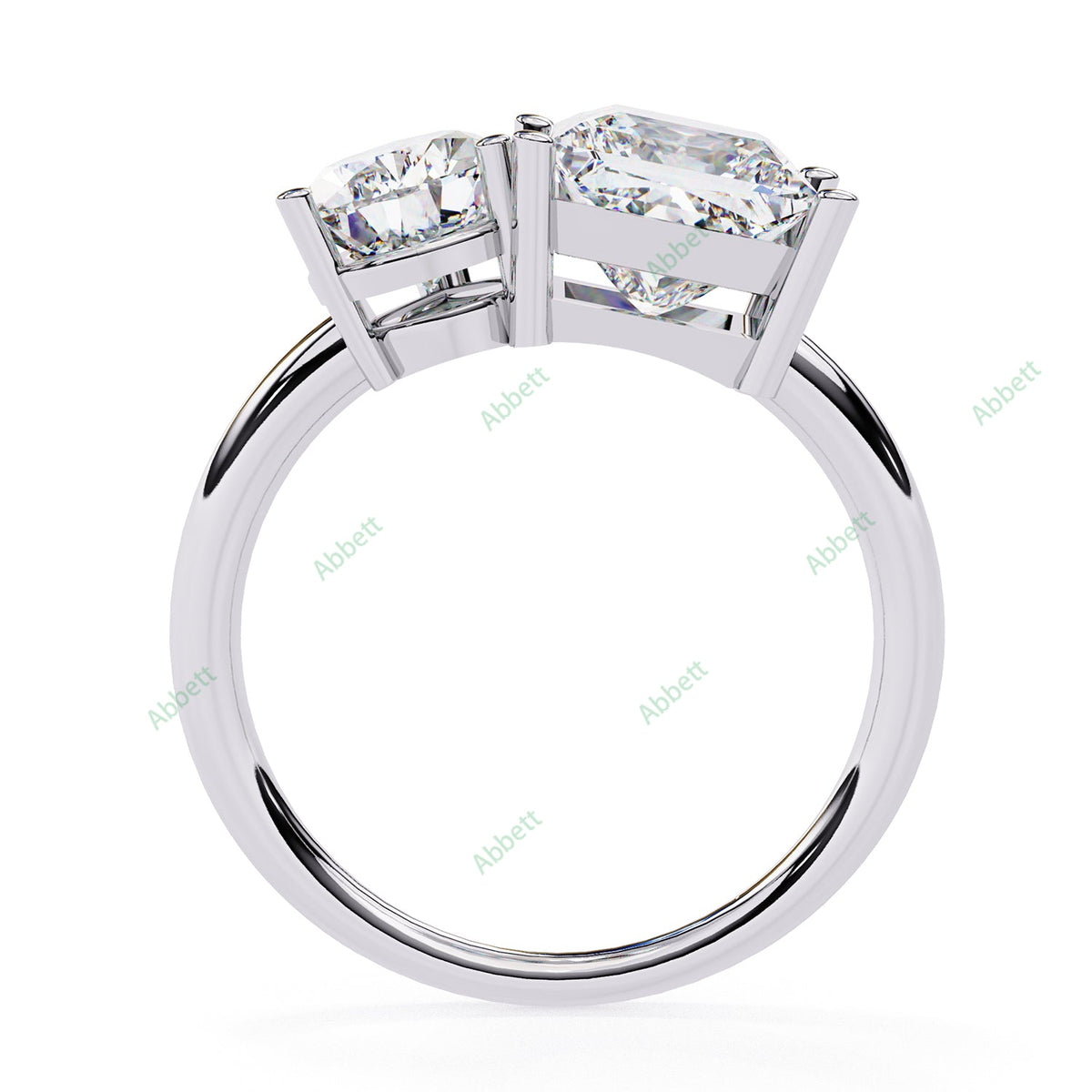 Two Stone Engagement Ring ENTW1170