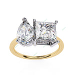Load image into Gallery viewer, Two Stone Engagement Ring ENTW1170
