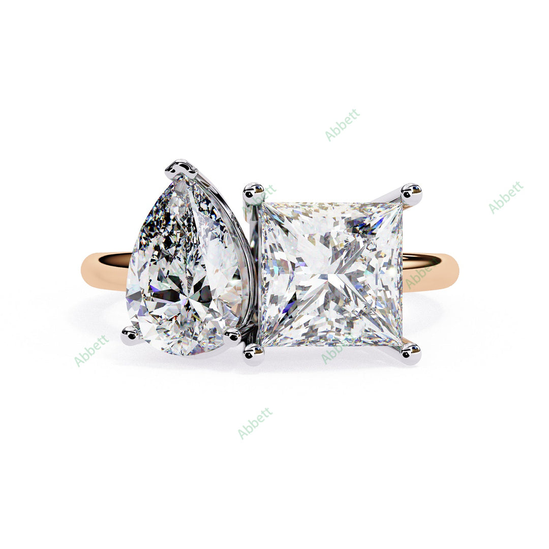 Two Stone Engagement Ring ENTW1170
