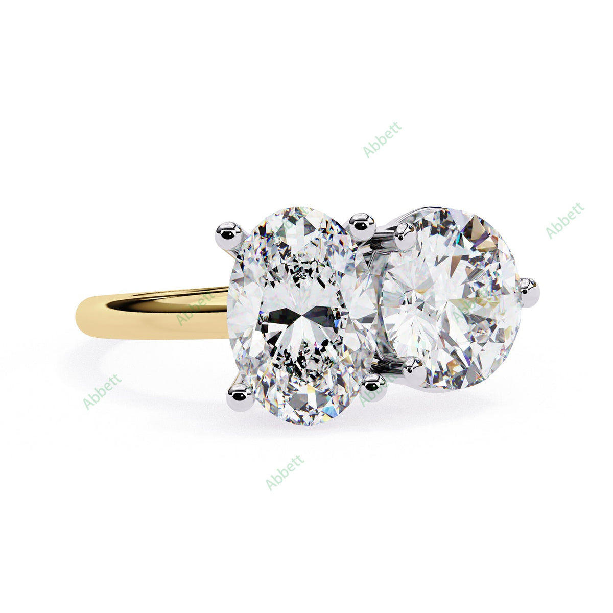 Two Stone Engagement Ring ENTW1171