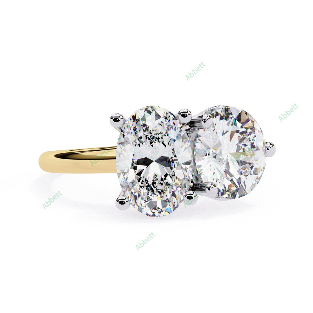 Two Stone Engagement Ring ENTW1171