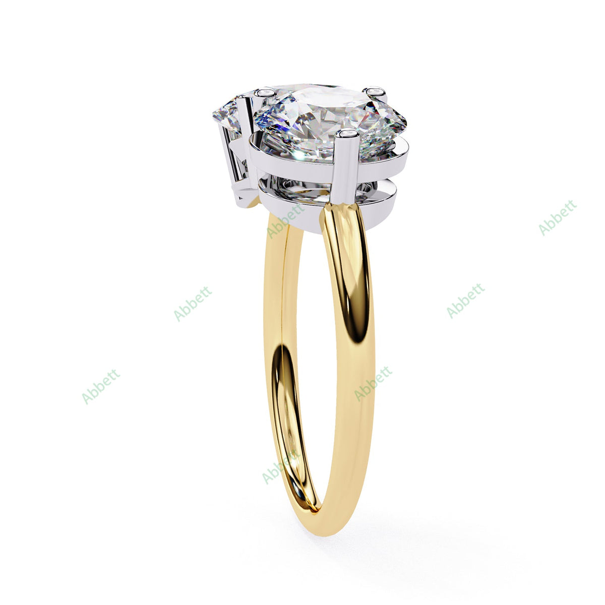 Two Stone Engagement Ring ENTW1171