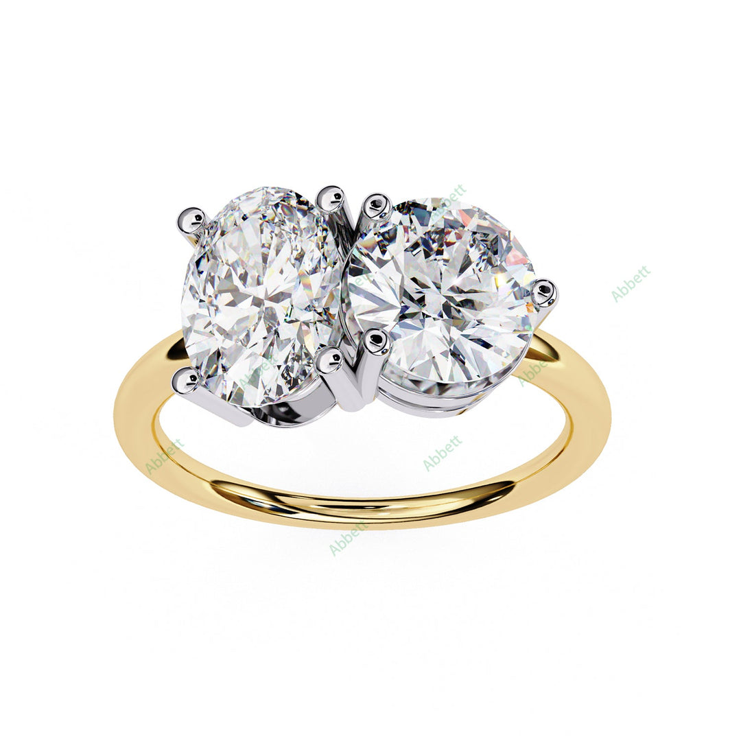 Two Stone Engagement Ring ENTW1171