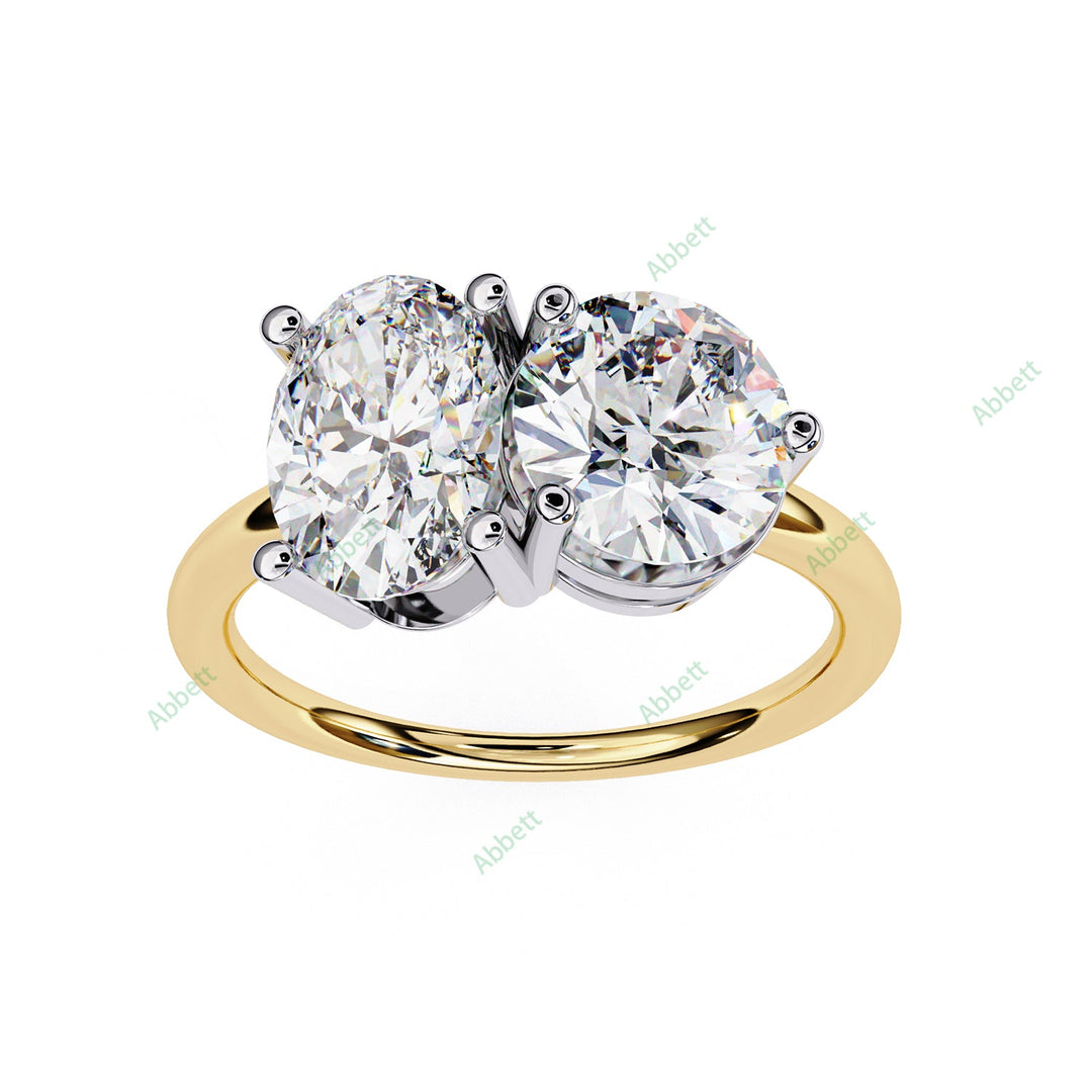 Two Stone Engagement Ring ENTW1171