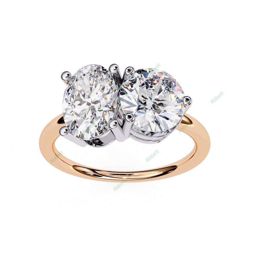 Two Stone Engagement Ring ENTW1171