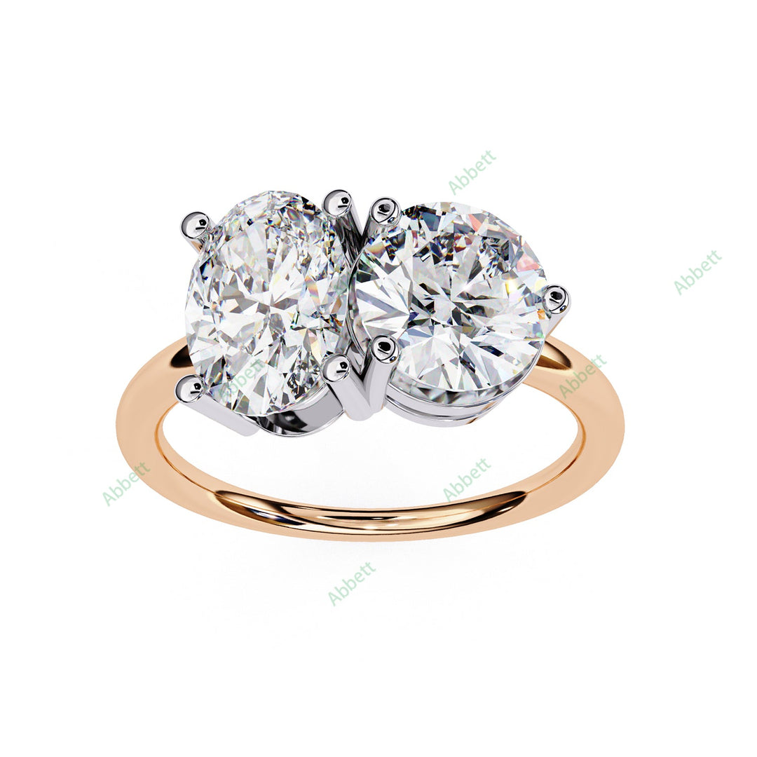 Two Stone Engagement Ring ENTW1171