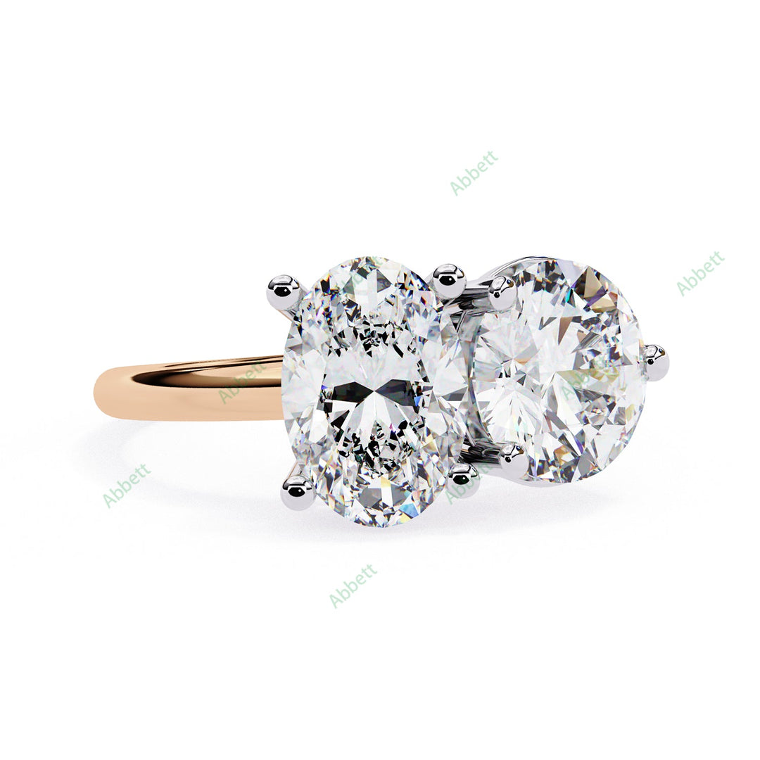 Two Stone Engagement Ring ENTW1171