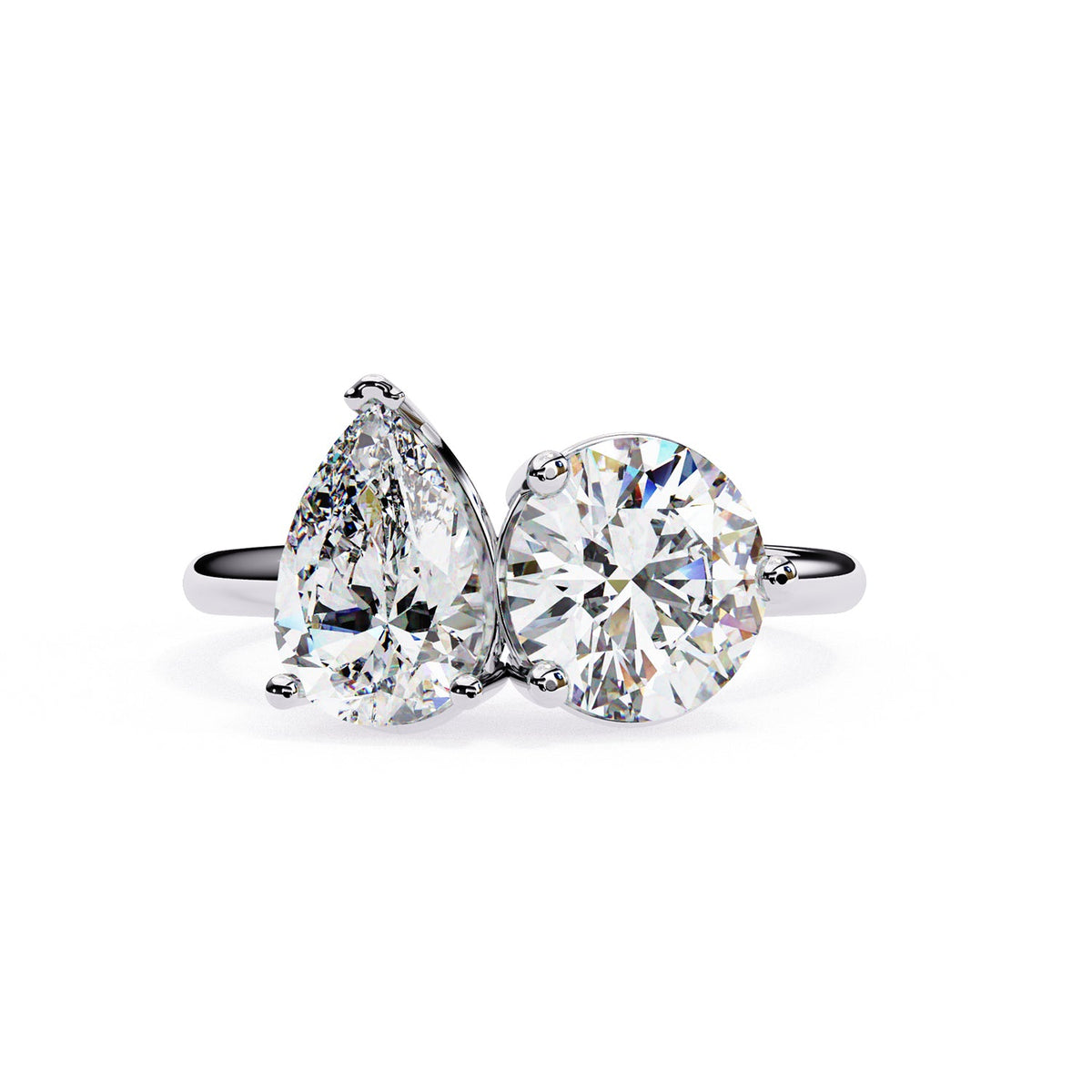 Two Stone Engagement Ring ENTW1172