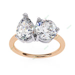 Load image into Gallery viewer, Two Stone Engagement Ring ENTW1172