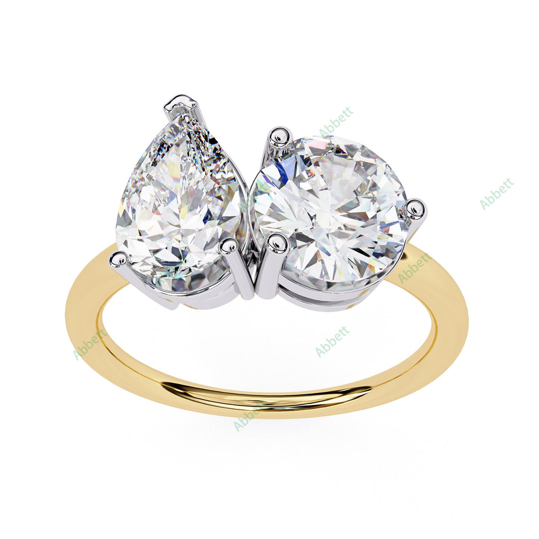 Two Stone Engagement Ring ENTW1172