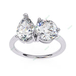 Load image into Gallery viewer, Two Stone Engagement Ring ENTW1172
