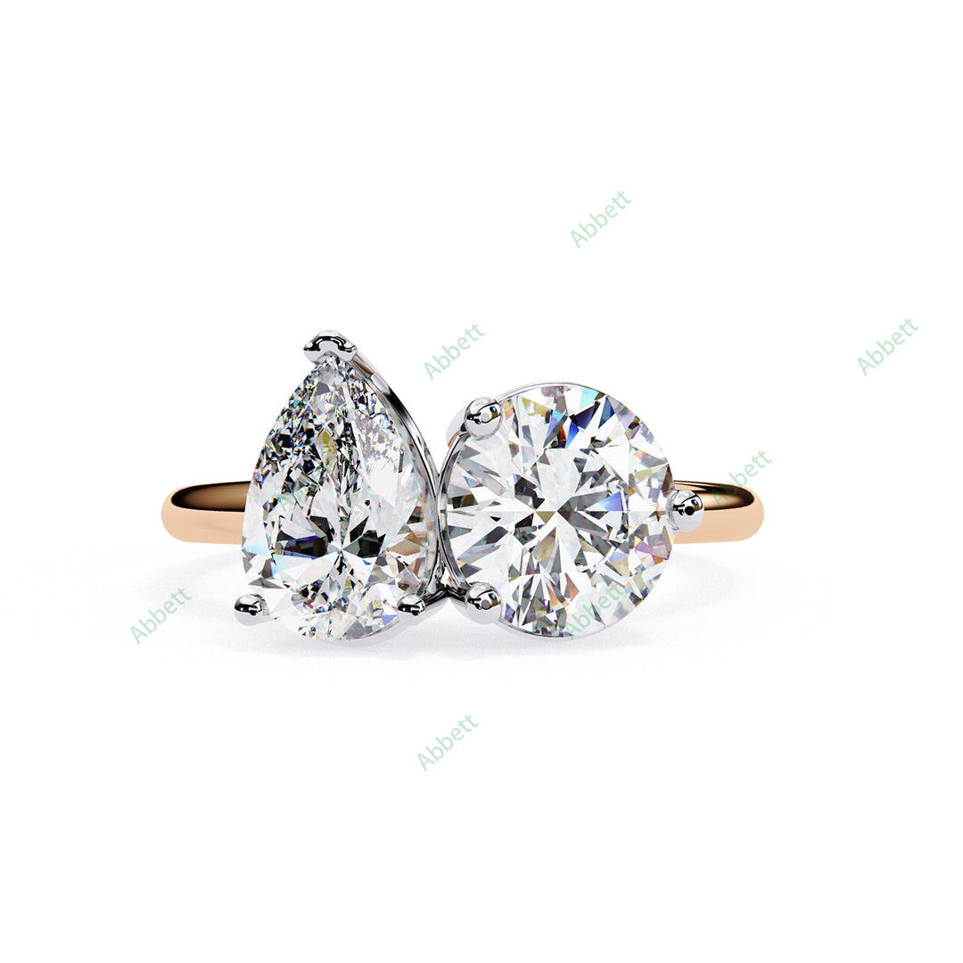 Two Stone Engagement Ring ENTW1172