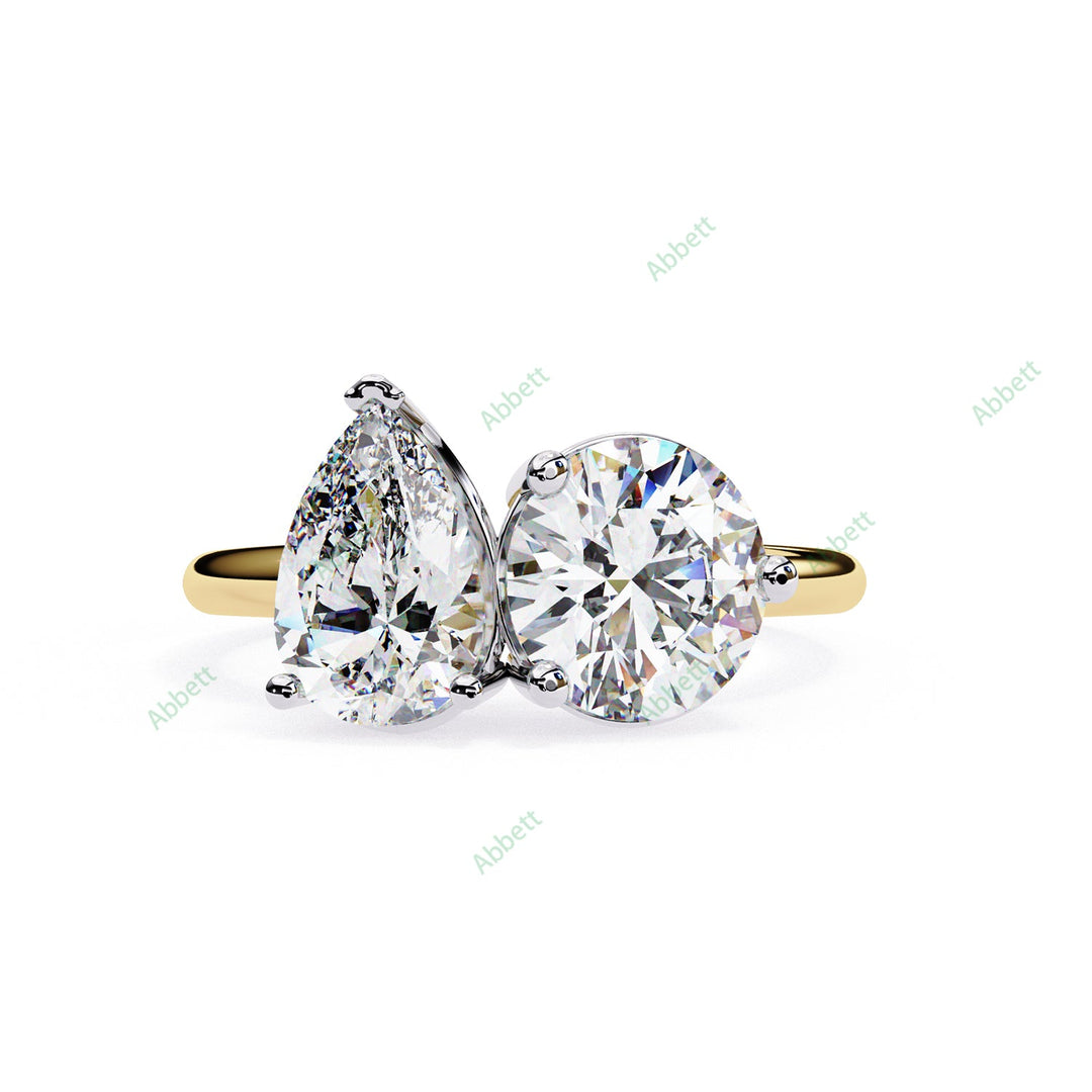 Two Stone Engagement Ring ENTW1172