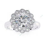 Load image into Gallery viewer, Vintage Engagement Ring ENVI1142
